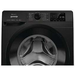 Gorenje WPNEI84A1SW/B fekete, elöltöltős, max.1400ford., 8 kg, mosógép (Újszerű)
