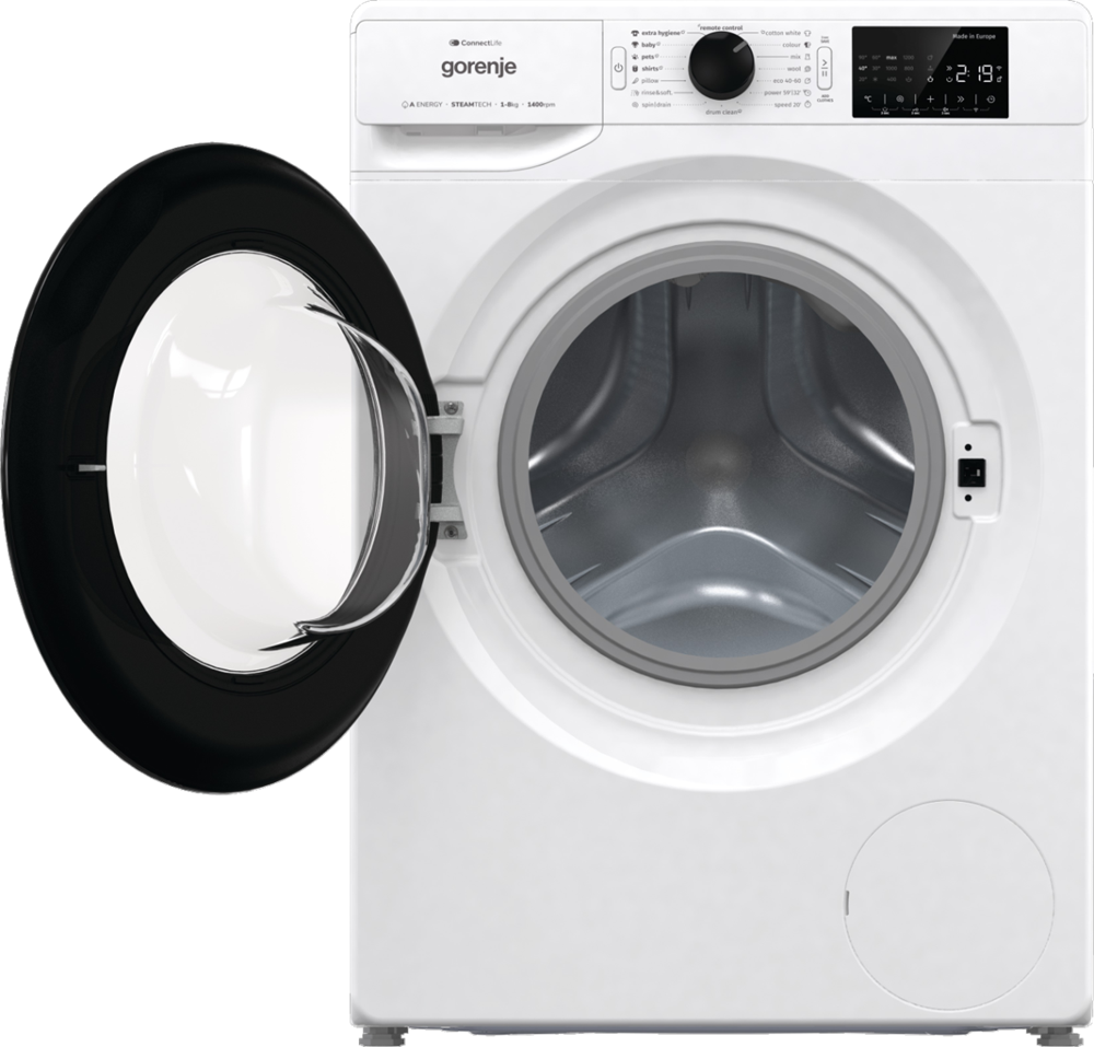 Gorenje WPNEI84A1SWIFI fehér, elöltöltős, max.1400ford., 8 kg, mosógép
