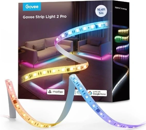 Govee GOVH61F5 Strip Light 2 Pro 5m WiFi/Bluetooth neon szalag