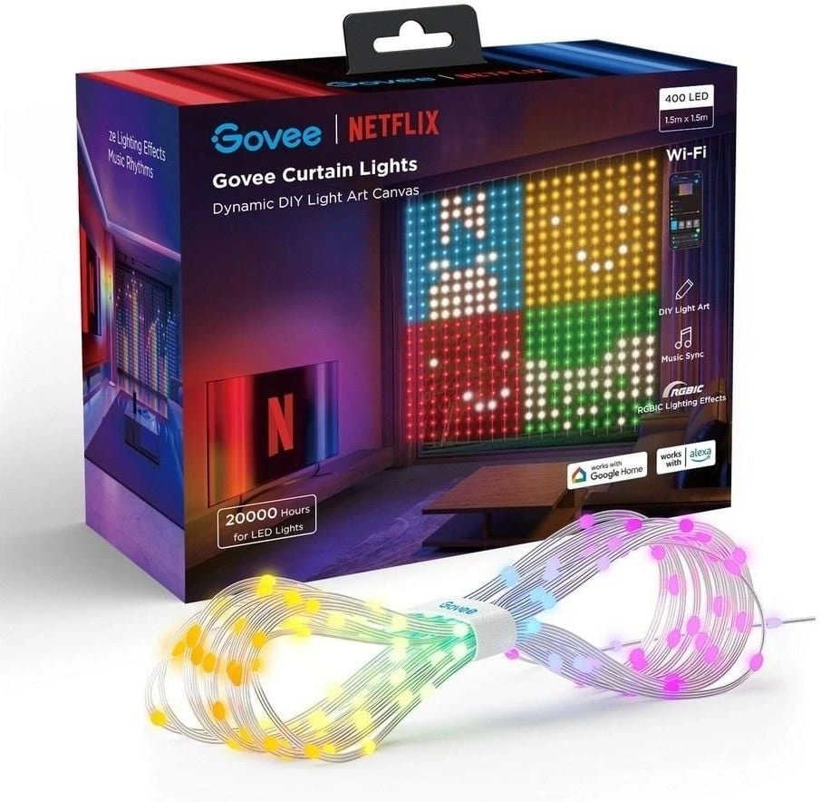 Govee GOVH70BC Wifi/Bluetooth (Netflix Edition) beltéri LED világítás