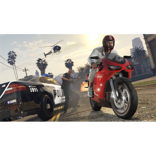 Grand Theft Auto V Xbox Series X játékszoftver (Újracsomagolt)