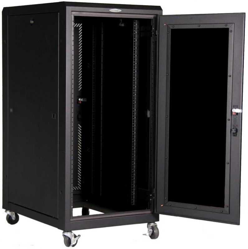 Great Lakes 19" 18U 600x800 mm álló rack szekrény