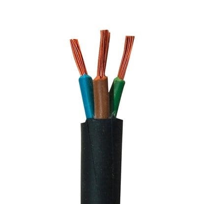 H05RR-F 3x1,5 mm2 fekete 300/500V gumikábel