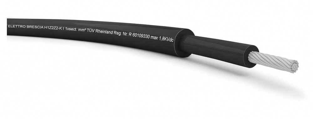 H1Z2Z2-K (500m/db) 1x6mm2 fekete szolár kábel