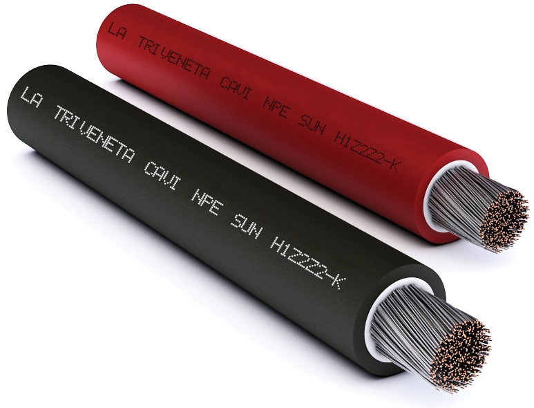 H1Z2Z2-K (500m/db) 1x6mm2 piros szolár kábel