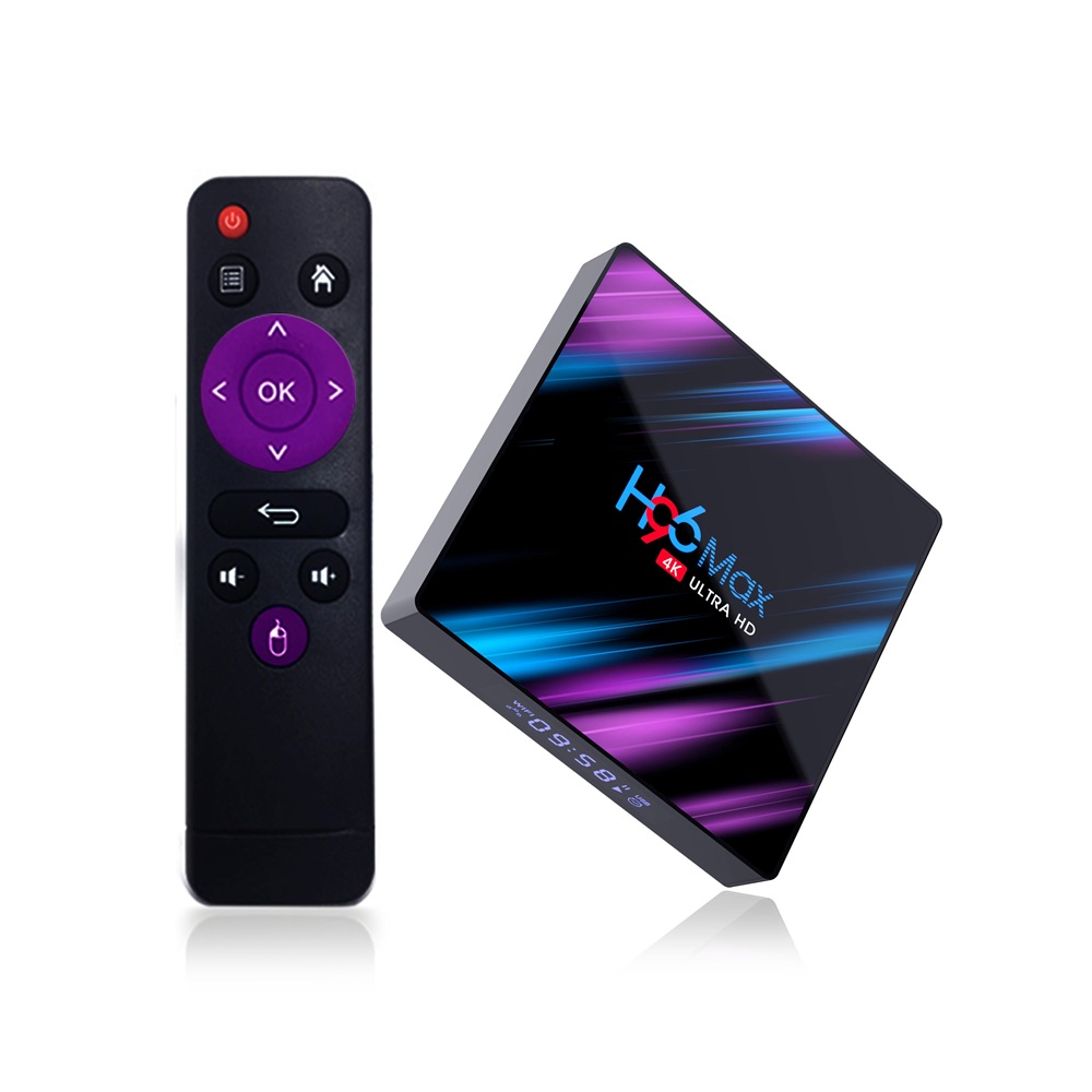 H96 MAX Android TV okosító box 4/64GB (Újszerű)