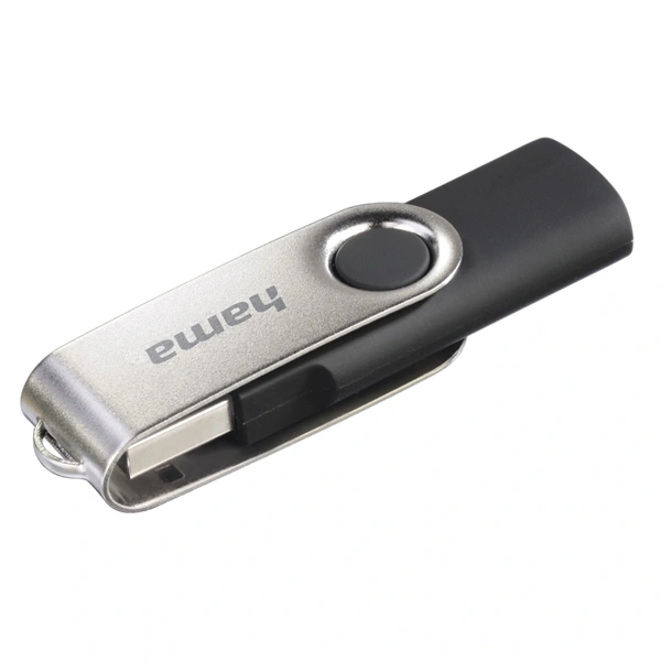 HAMA 00094175 16GB USB 2.0 fekete-ezüst