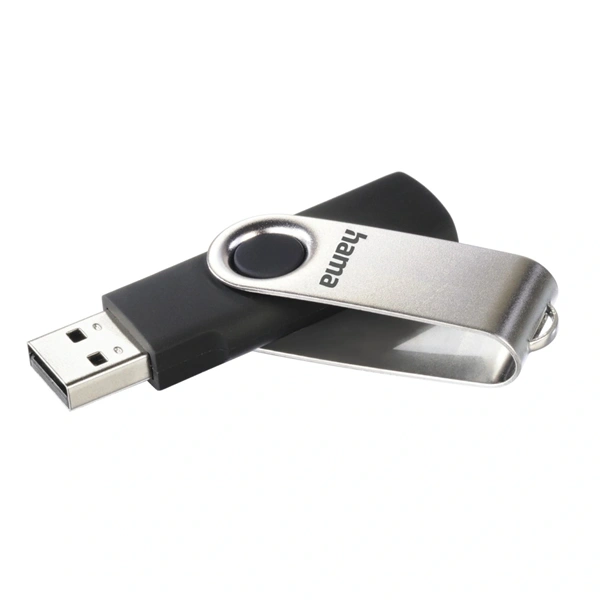 HAMA 00108029 32GB USB 2.0 fekete-ezüst