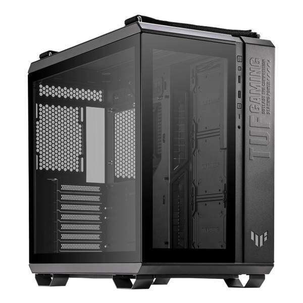 HÁZ Asus TUF Gaming GT502 - midi számítógépház - Fekete