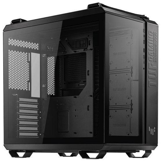HÁZ Asus TUF Gaming GT502 - midi számítógépház - Fekete