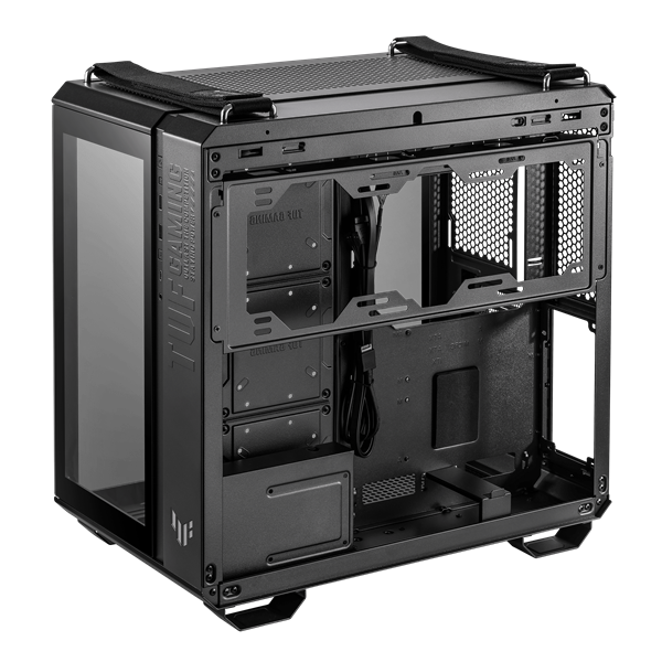 HÁZ Asus TUF Gaming GT502 - midi számítógépház - Fekete