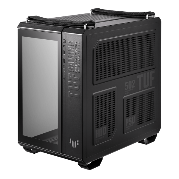 HÁZ Asus TUF Gaming GT502 - midi számítógépház - Fekete