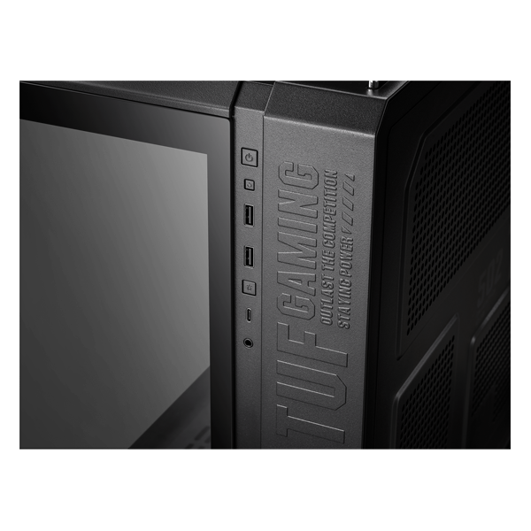 HÁZ Asus TUF Gaming GT502 - midi számítógépház - Fekete
