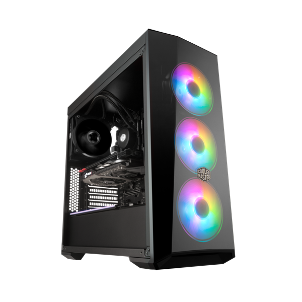 HÁZ Cooler Master Midi - MasterBox Lite 5 ARGB With controller - MCW-L5S3-KGNN-05