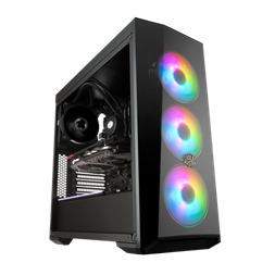 HÁZ Cooler Master Midi - MasterBox Lite 5 ARGB With controller - MCW-L5S3-KGNN-05