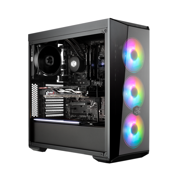 HÁZ Cooler Master Midi - MasterBox Lite 5 ARGB With controller - MCW-L5S3-KGNN-05