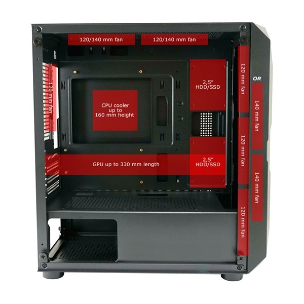 HÁZ LC Power - LC-712MB-ON "Polynom_X"