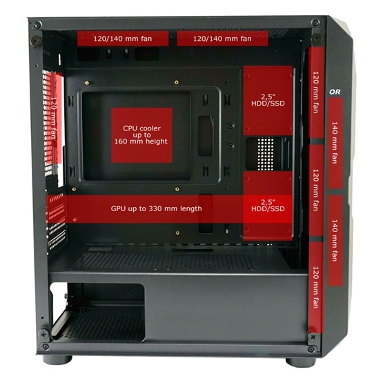HÁZ LC Power - LC-712MB-ON "Polynom_X"