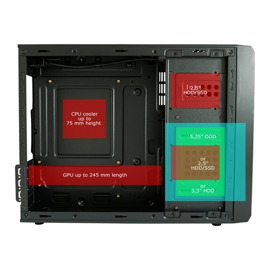 HÁZ LC Power mITX - LC-1404MB