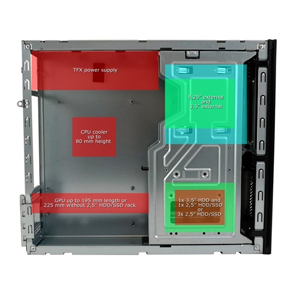 HÁZ LC Power micro ATX - LC-1406MB-400TFX