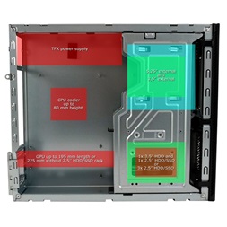 HÁZ LC Power micro ATX - LC-1406MB-400TFX