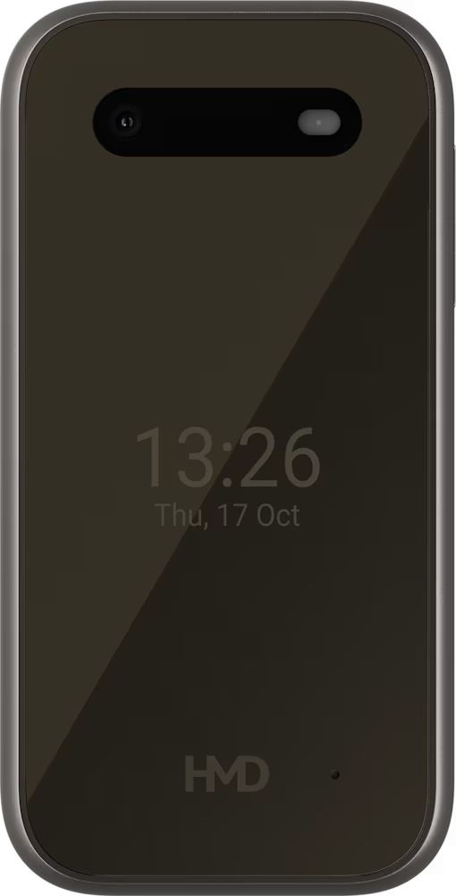 HMD 2660 FLIP 4G TA-1711 2,8" DualSIM fekete mobiltelefon
