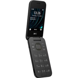 HMD 2660 FLIP 4G TA-1711 2,8" DualSIM fekete mobiltelefon