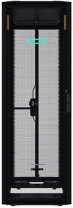 HPE P9K08A 42U 600mmx1075mm G2 Kitted Advanced Shock Rack with Side Panels and Baying