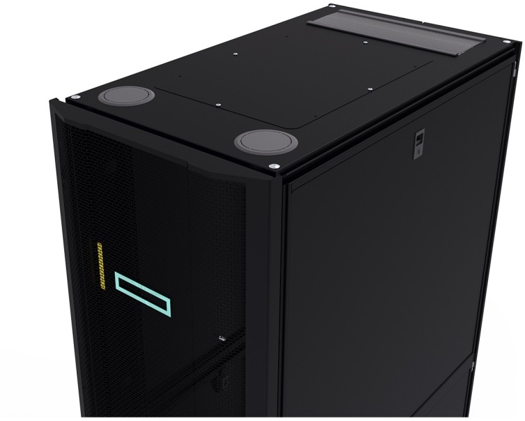 HPE P9K08A 42U 600mmx1075mm G2 Kitted Advanced Shock Rack with Side Panels and Baying