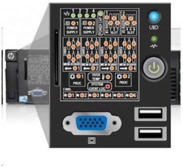 HPE 826703-B21 DL380 Gen10 SFF Systems Insight Display Kit