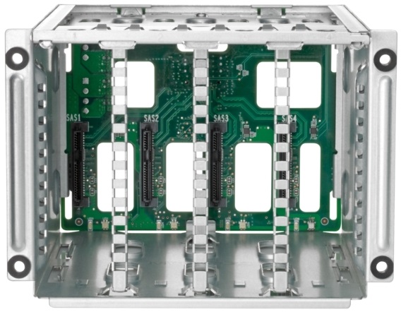 HPE P14503-B21 DL38X Gen10 Plus 4LFF SAS/SATA Low Profile Mid Tray Drive Cage Kit