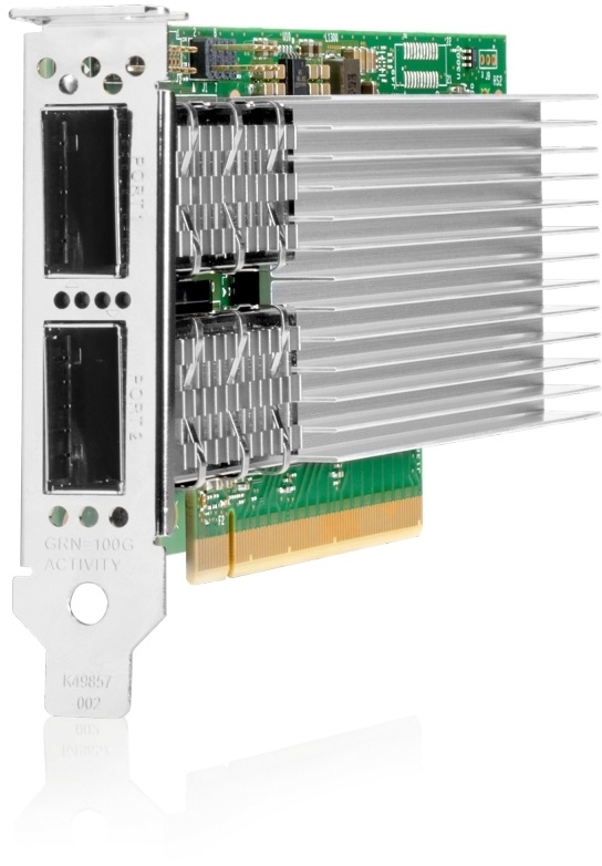 HPE P21112-B21 Intel E810-CQDA2 Ethernet 100Gb 2-port QSFP28 Adapter for HPE