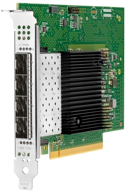 HPE P08458-B21 Intel E810-XXVDA4 Ethernet 10/25Gb 4-port SFP28 Adapter