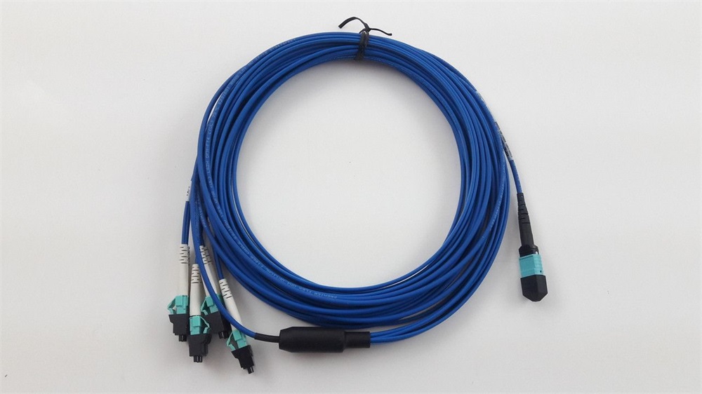 HPE K2Q46A Multi Fiber Push On to 4 x Lucent Connector 5m Cable