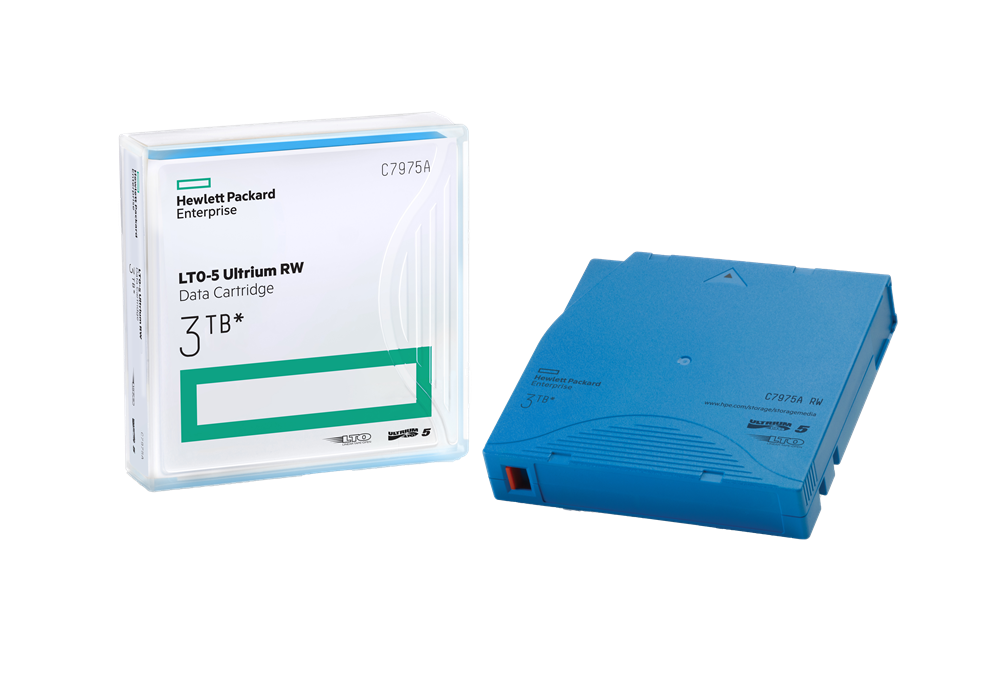 HPE C7975A LTO-5 Ultrium 3TB RW Data Cartridge
