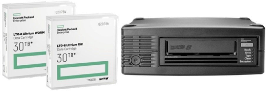 HPE Q2078A LTO-8 Ultrium 30TB RW Data Cartridge