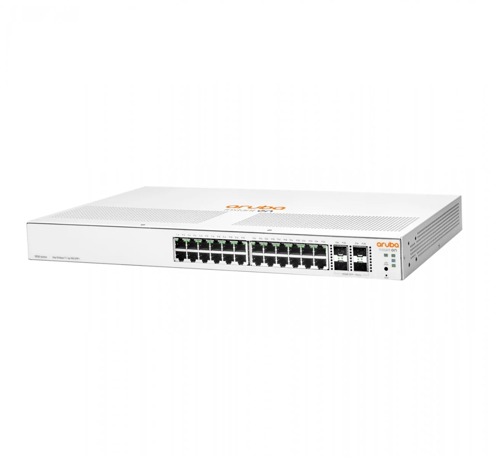 HPE Networking Instant On JL683B 1930 24xGbE LAN 4xSFP+ port smart menedzselhető PoE (195W) switch