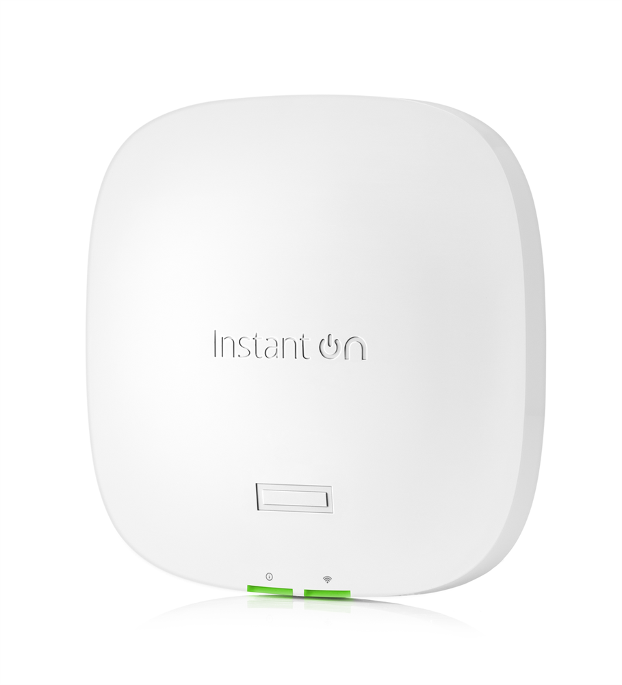 HPE Networking Instant On S1T14A AP21 (EU) 802.11ax Wi-Fi 6 2x2 Dual-Band Indoor Access Point with DC Power Adapter