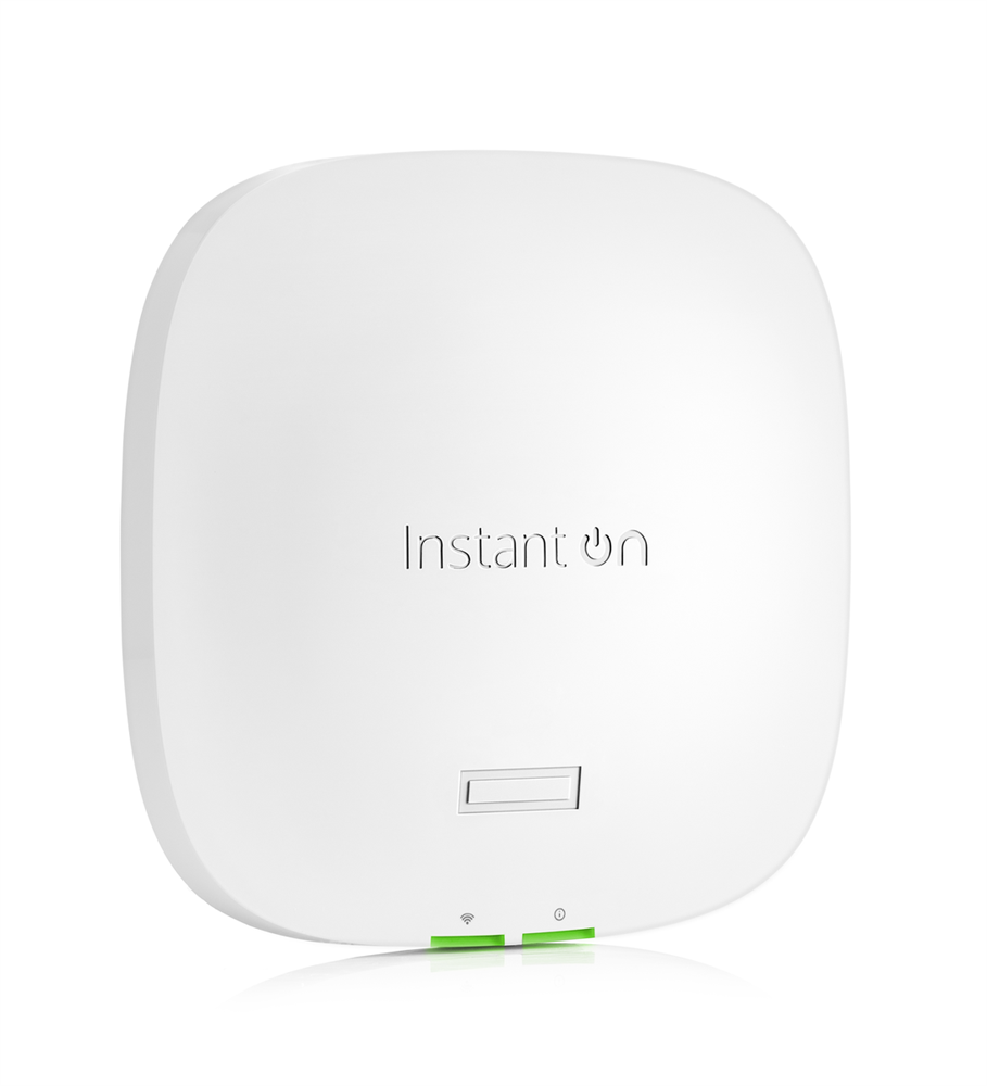 HPE Networking Instant On S1T14A AP21 (EU) 802.11ax Wi-Fi 6 2x2 Dual-Band Indoor Access Point with DC Power Adapter