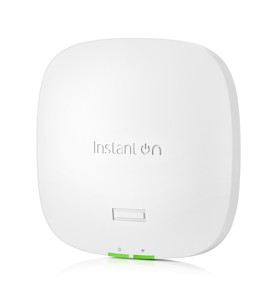 HPE Networking Instant On S1T28A AP32 (EU) 802.11ax Wi-Fi 6E 2x2 Tri-Band Indoor Access Point with DC Power Adapter