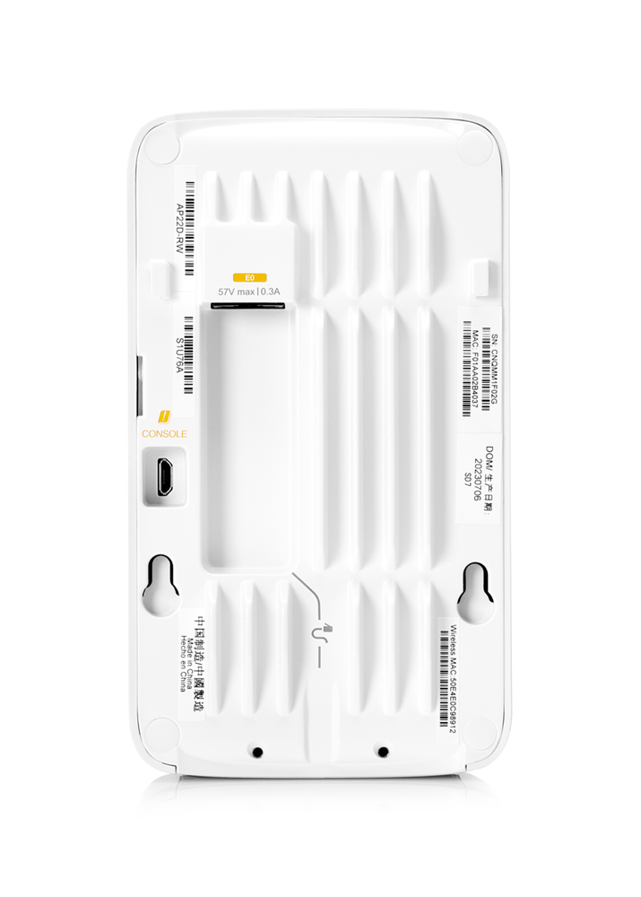HPE Networking Instant On S1U76A AP22D (RW) 802.11ax Wi-Fi 6 Dual-Band Indoor Access Point
