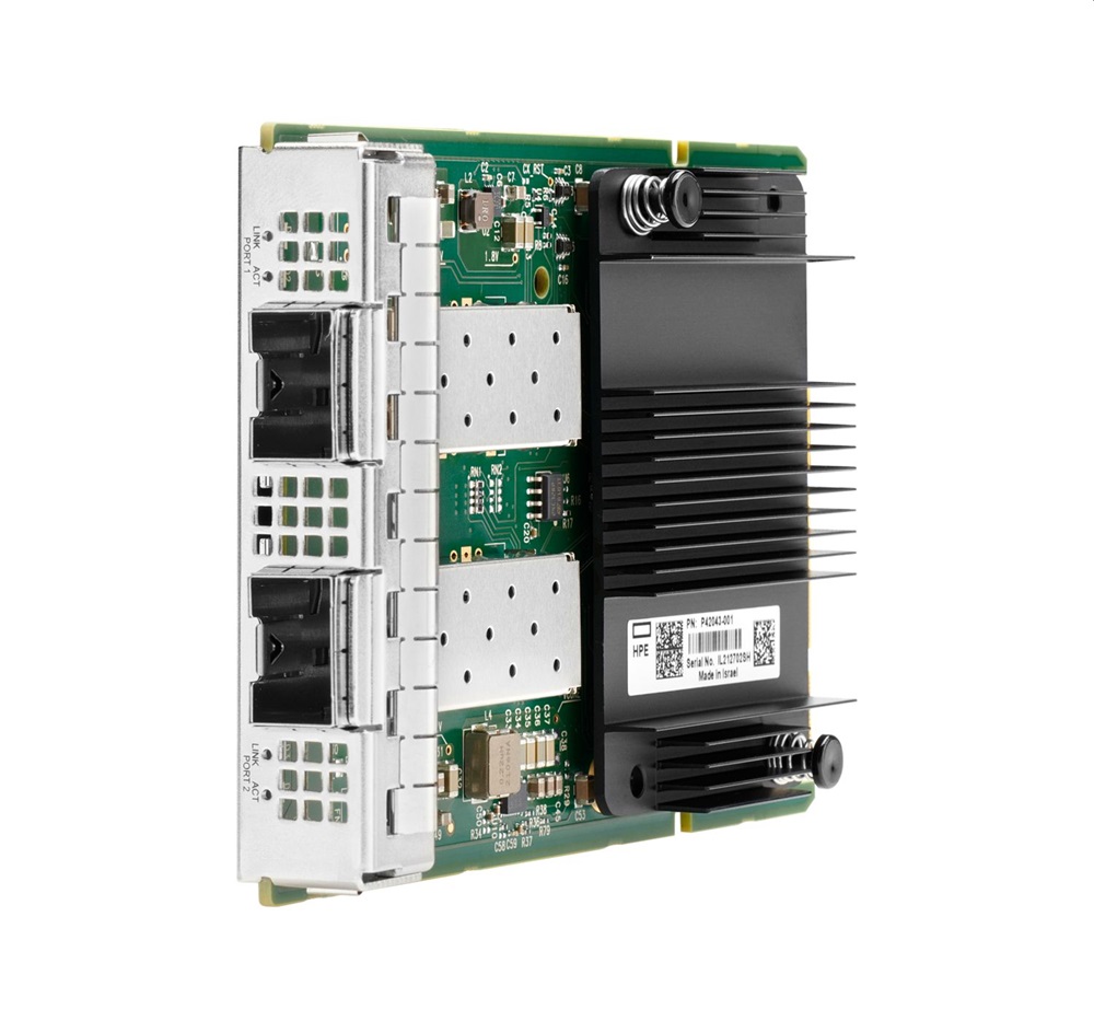 HPE P42041-B21 Mellanox MCX631432AS-ADAI Ethernet 10/25Gb 2-port SFP28 OCP3 Adapter