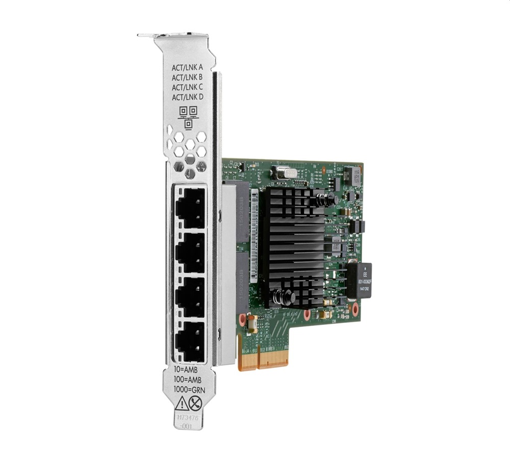 HPE P51178-B21 Broadcom BCM5719 Ethernet 1Gb 4-port BASE-T Adapter