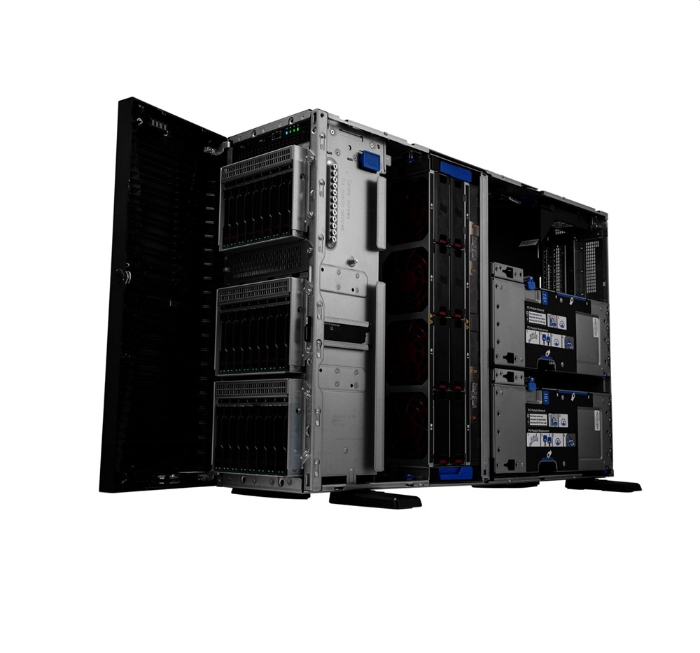 HPE P53567-421 ProLiant ML350 Gen11 4410Y 2.0GHz 12-core 1P 32GB-R MR408i-o 8SFF 1000W RPS Server