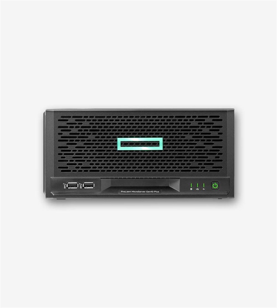 HPE P54644-421 ProLiant MicroServer Gen10 Plus v2 G6405 2-core 16GB-U VROC 4LFF-NHP 180W External PS Server