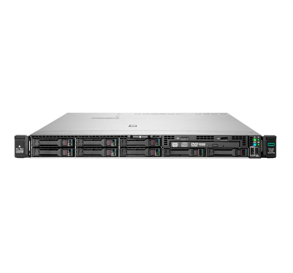 HPE P55275-421 ProLiant DL360 Gen10 Plus 4314 2.4GHz 16-core 1P 32GB-R MR416i-a NC 8SFF 800W PS EU Server