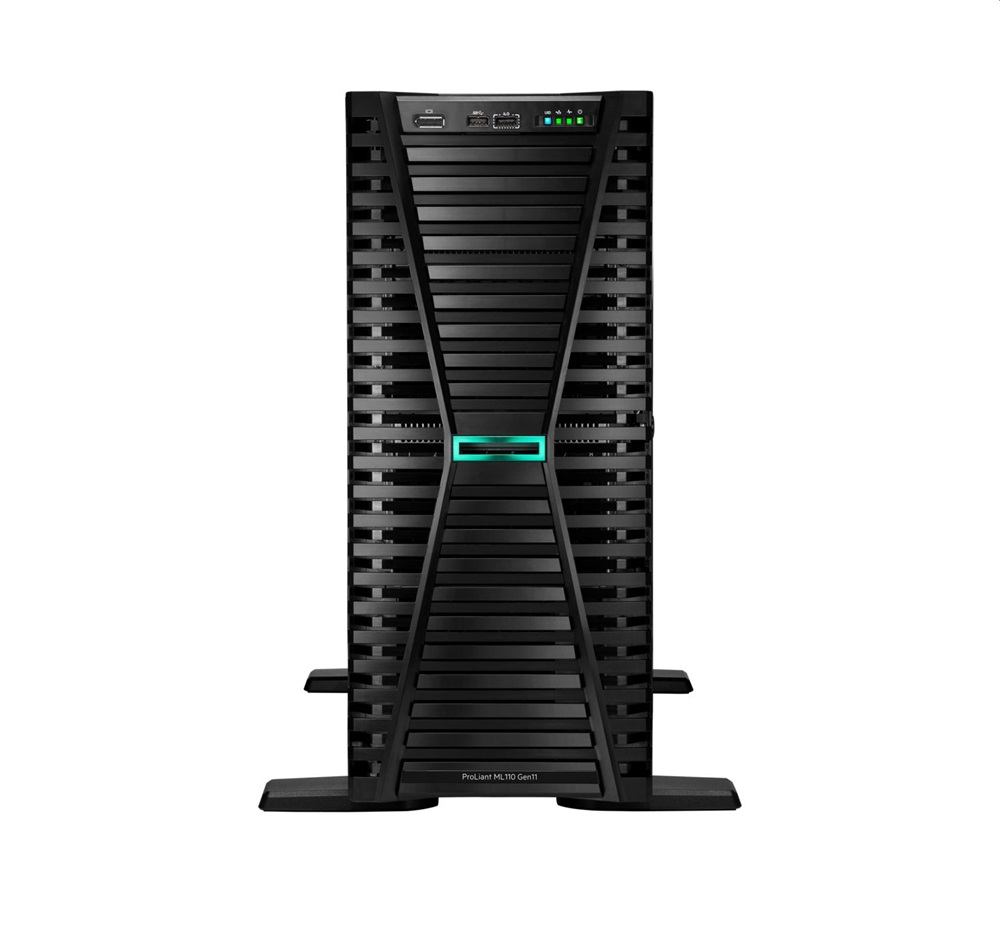 HPE P55641-421 ProLiant ML110 Gen11 5416S 2.0GHz 16-core 1P 32GB-R VROC 8SFF 1000W RPS Server