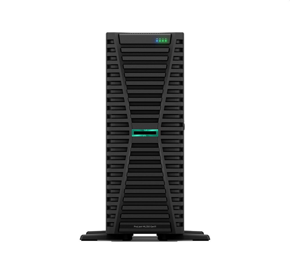 HPE P55954-421 ProLiant ML350 Gen11 5416S 2.0GHz 16-core 1P 32GB-R MR408i-o 8SFF 1000W RPS Server