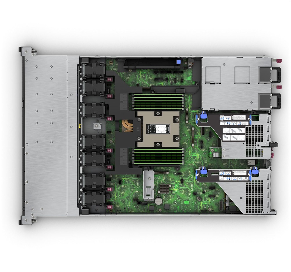 HPE P58690-421 ProLiant DL325 Gen11 9124 3.0GHz 16-core 1P 32GB-R MR408i-o 8SFF 1000W PS EU Server