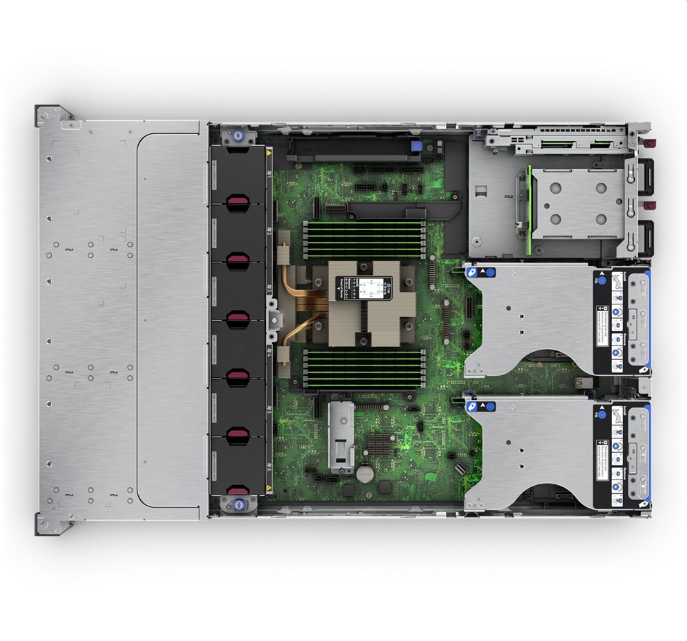 HPE P58792-421 ProLiant DL345 Gen11 9124 3.0GHz 16-core 1P 32GB-R MR408i-o 8SFF 1000W PS EU Server